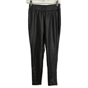 Miami Black Women's Faux Leather Pants